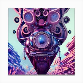 Futuristic Art Canvas Print