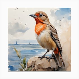 Robin Canvas Print