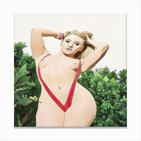 Sexy Blonde 82 Canvas Print