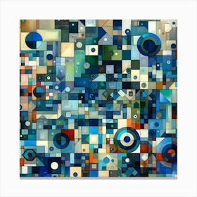 Mosaics And Glass Canvas Print
