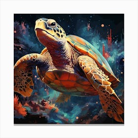 Sea Turtle Canvas Print