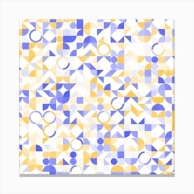 Abstract Geometric Pattern 3 Canvas Print