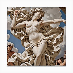 Venus And Jupiter Canvas Print