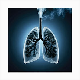 Lungs Stock Videos & Royalty-Free Footage Canvas Print