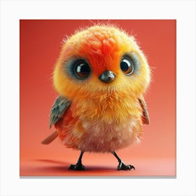 Cute Little Bird 34 Canvas Print