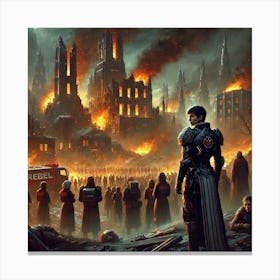 Episode5 Fire And Steel 1024x1024 Canvas Print