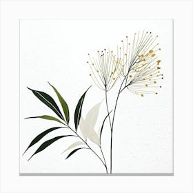 plant minimalist 8 Canvas Print