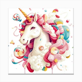 Unicorn 6 Canvas Print