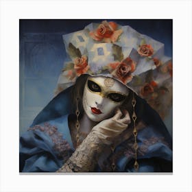 Venetian Mask 1 Canvas Print