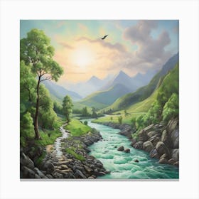 Scottish Landscape Canvas Print