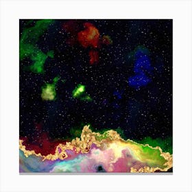 100 Nebulas in Space with Stars Abstract n.119 Canvas Print