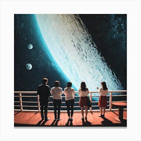 Spaceship 1 Canvas Print