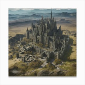 Castle In The Sky Canvas Print