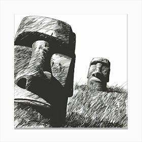 Easter Island 1 Canvas Print