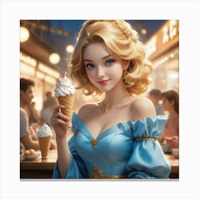 Cinderella 164 Canvas Print