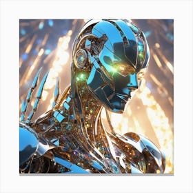 Cyborg Canvas Print