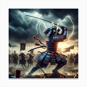 War of the Samurai Canvas Print