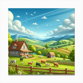 Country Comfort 5 Canvas Print