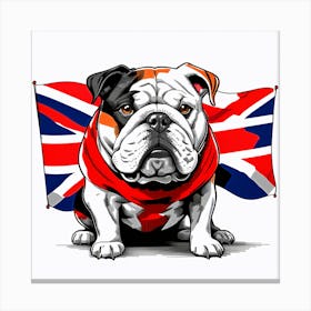 British Bulldog Canvas Print