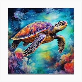 Sea Turtle 3 Canvas Print