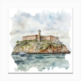 Alcatraz Island Canvas Print