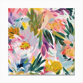 Blooming Flowers Canvas Print