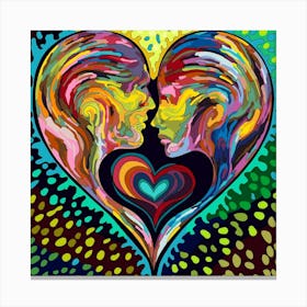 Heart Of Love Canvas Print