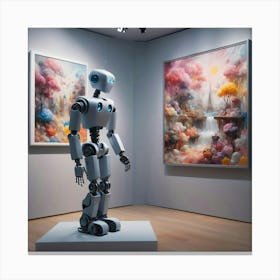 Robot Canvas Print