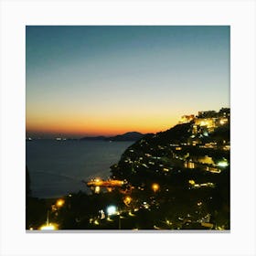 Nightfall over Repulse Bay, Hong Kong Canvas Print