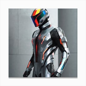 Futuristic Suit 2 Canvas Print