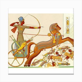 Egyptian Chariot Canvas Print