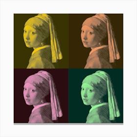 Girl with a Pearl Earring 2 Leinwandbild