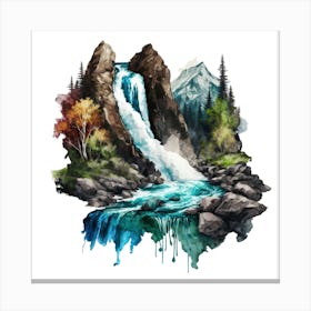 Waterfall 4 Canvas Print