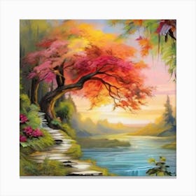 Autumn Tree Canvas Print