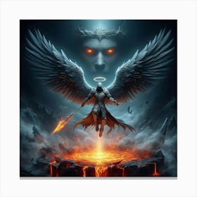 Angel Of Death 2 Canvas Print