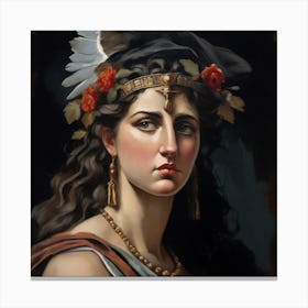 Greek Goddess 13 Canvas Print
