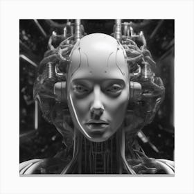 Cyborg 60 Canvas Print