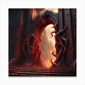 Dragons And Demons Canvas Print