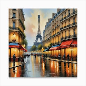 Paris Art Print Canvas Print