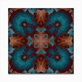 Delicate Blue Pattern Canvas Print