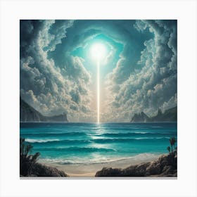 Light In The Sky Canvas Print