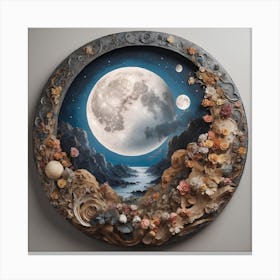 Moonscape Canvas Print