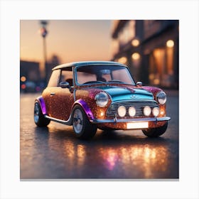 Mini Cooper Canvas Print