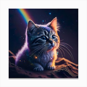 Cat Galaxy (62) Canvas Print