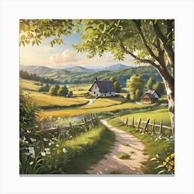 Country Road 15 Canvas Print