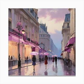 Evening In Paris Canvas Print