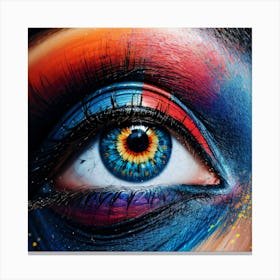 Eye of faith Canvas Print