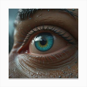 Eye Of A Man 1 Canvas Print