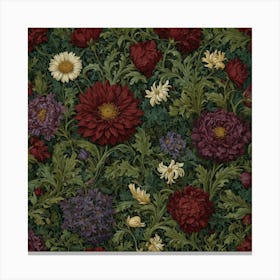 Floral Design Canvas Print