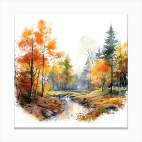 Autumn Forest 4 Canvas Print